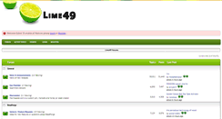 Desktop Screenshot of forums.lime49.com